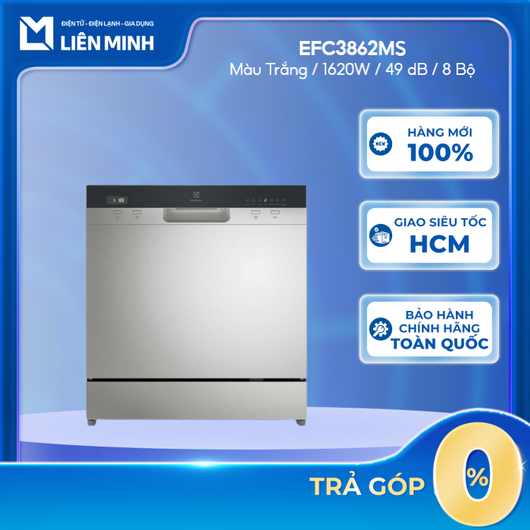 EFC3862MS - Máy Rửa Chén Mini Electrolux EFC3862MS [SHIP 0Đ HCM]