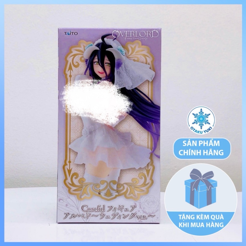 Mô Hình Albedo Wedding Ver. - Overlord - Coreful Figure Chính Hãng (Taito)