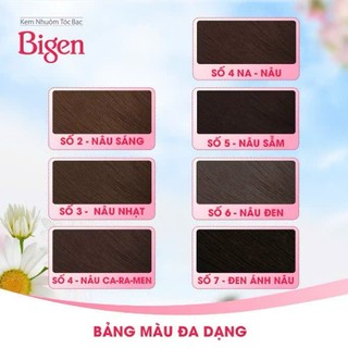 Thuốc Nhuộm Tóc Bigen Nhật Bản