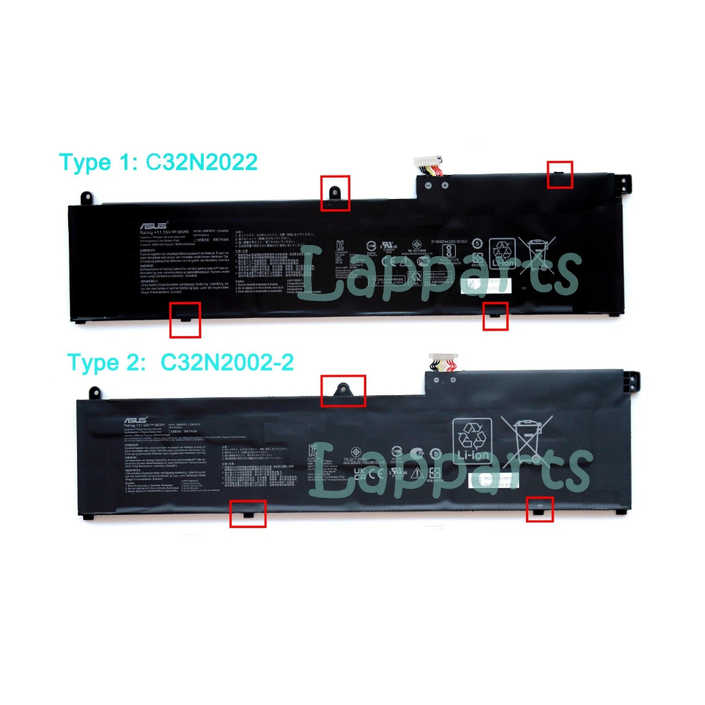 Pin laptop Asus ZenBook Flip 15 UX535LI UX564PH UX564E C32N2002 C32N2002-2