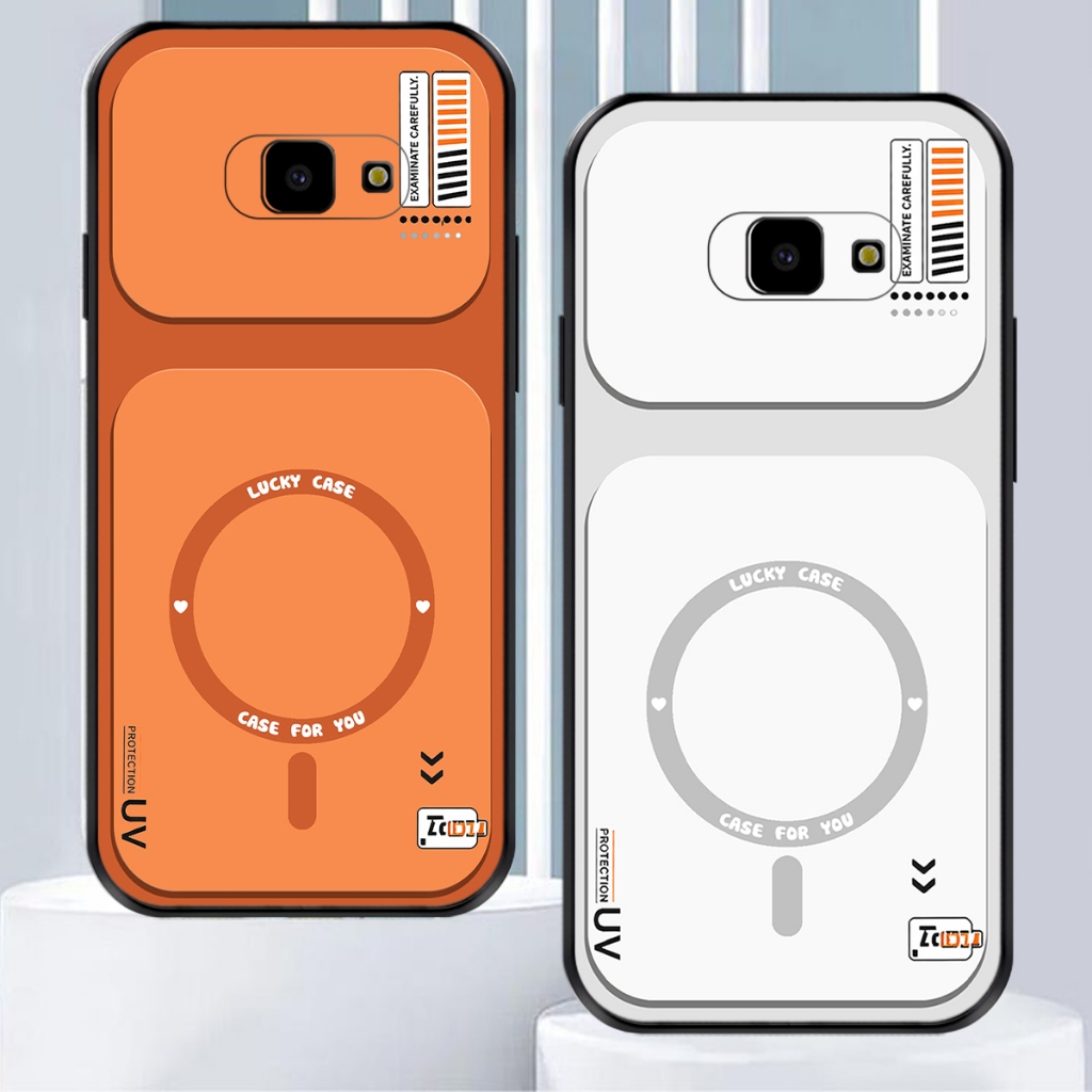 Ốp lưng cho SAMSUNG J4 J4 PRIME J4 PLUS J4 CORE J6 J6 PLUS in hình nam châm cam vũ trụ hot trend