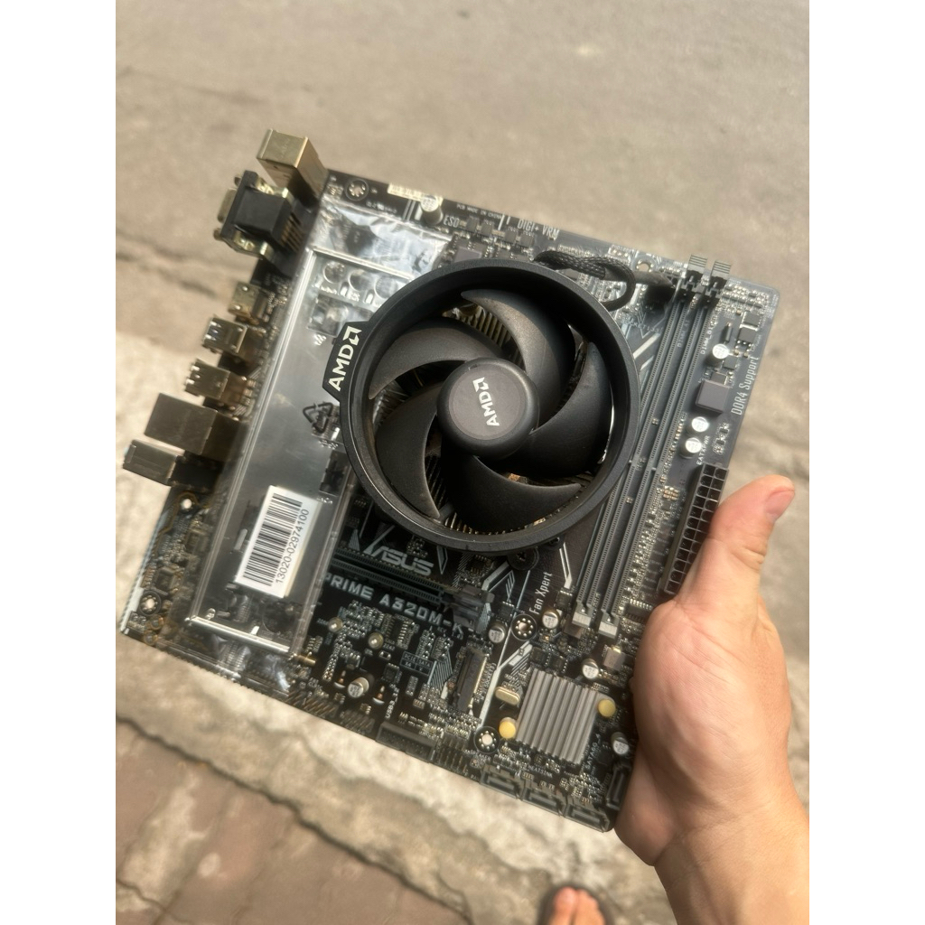 Combo Main A320MK Asus + R3 2200G (hàng cũ)