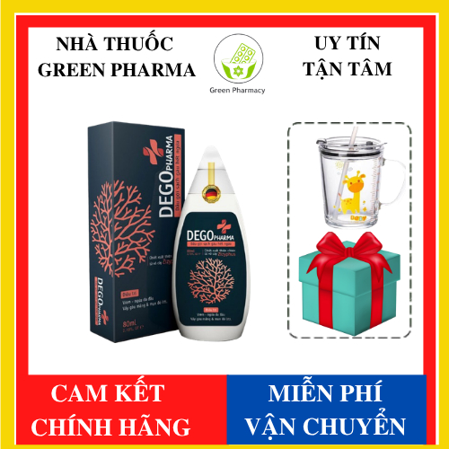 DẦU GỘI ĐẦU SẠCH GÀU DEGO PHARMA 80ML - Dứt Điểm Gàu Ngứa & Vảy Nến, Á Sừng