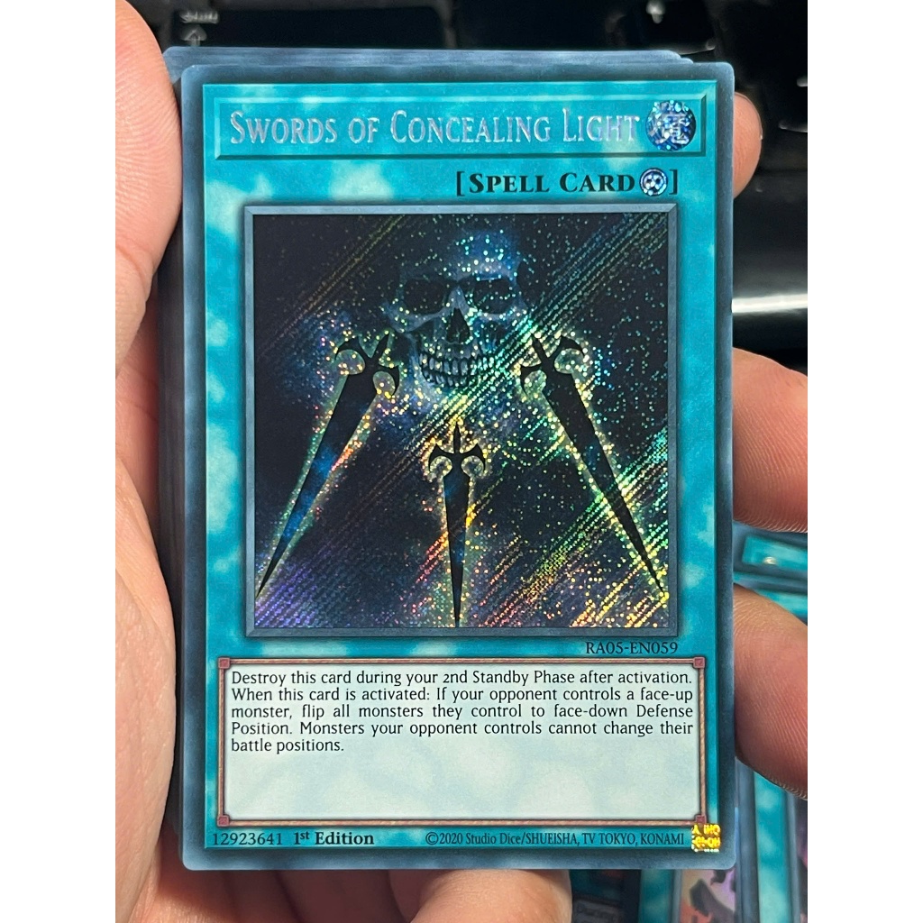 [KW2 Yugioh] [EN-UK] Thẻ RA05-EN059 Swords of Concealing Light
