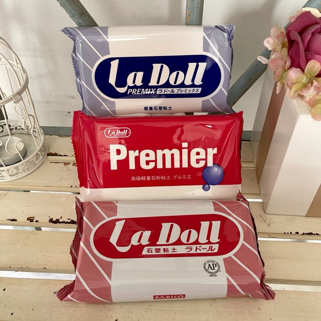 Đất sét bột đá Ladoll, nặn tượng, làm móc khóa, đồ handmade