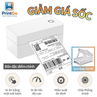 Máy In Nhiệt Bluetooth A6 A7 - In Đơn Hàng, Tem Nhãn Mã Vận Chuyển Tự Dính, In Barcode QR Sắc Nét Không Cần Mực