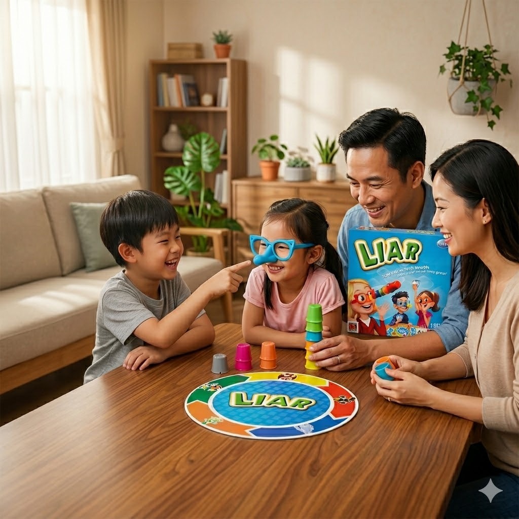 Trò chơi Boardgame Liar - Ai là kẻ nói dối
