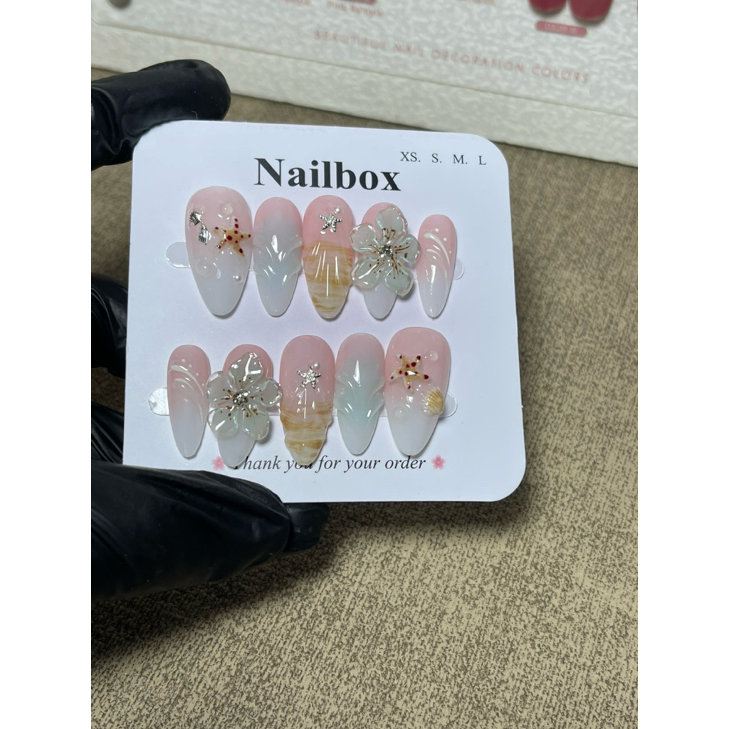 B51 Nailbox biển kết hợp nặn bông nổi