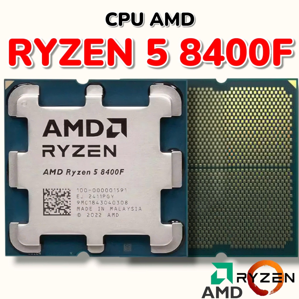 CPU AMD Ryzen 5 8400F - BH 24Th - Mạnh Bằng i5 13400F - 2nd Tray - Đẹp 98% - Rẻ Nhất Sàn