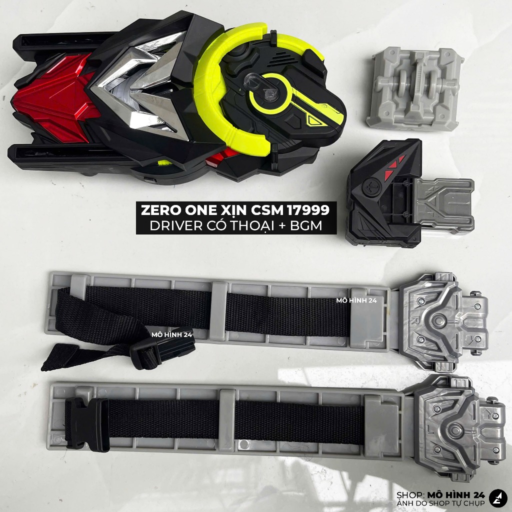 Driver Mô hình đồ chơi Thắt Lưng Kamen Rider Zero one xịn CSM 01 Đai biến hình csm bgm có thoại keys