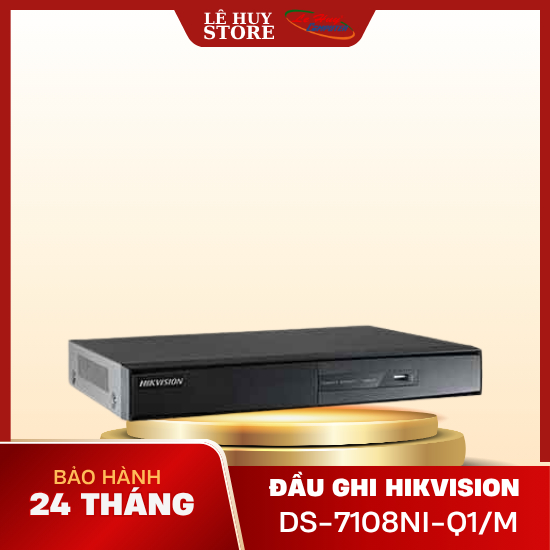 Đầu Ghi IP H.265+ 4 kênh Hikvision DS-7104NI-Q1/M - Hàng Chính Hãng