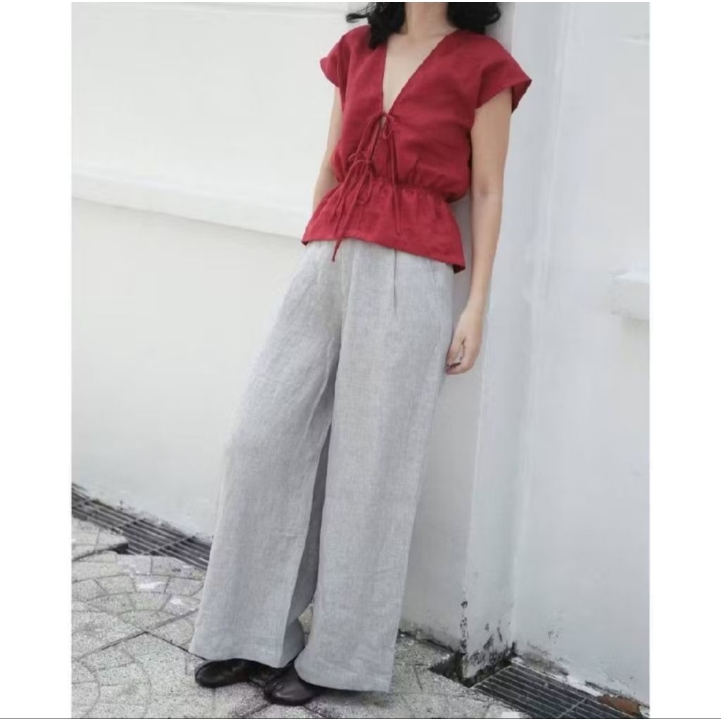 áo linen bột (2hand)
