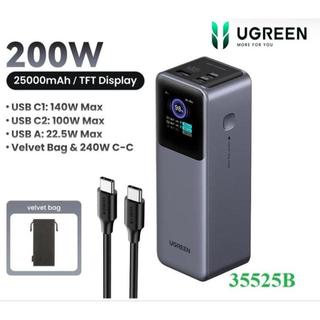 Pin sạc dự phòng 25000mah ugreen 35525b cd359 35524b pb721 25683 pb312 cao cấp
