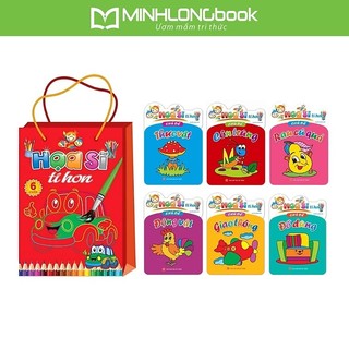 Sách: tô màu họa sĩ tí hon