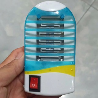 Đèn bắt muỗi cắm điện 220v, Đèn ngủ bắt muỗi gắn tường mini