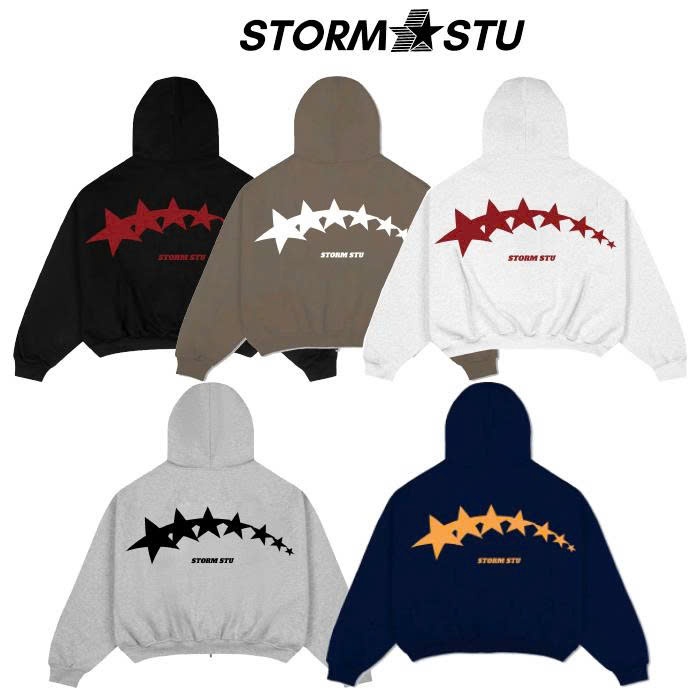 Áo Khoác Hoodie Zip Form Boxy In Nổi Phù Hợp Nam Nữ ( Mã ST02)