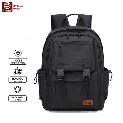 Balo Nam Nữ Kiểu Dáng Basic Thương Hiệu HARAS Thời Trang Phong Cách HR384