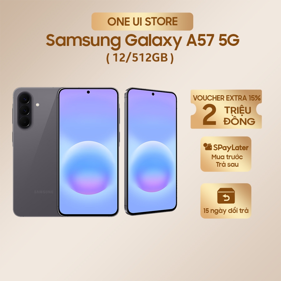 Phiên Bản 512GB - Điện thoại Samsung Galaxy A57 5G ( 12/512GB) - Bảo hành chính hãng - ONE UI STORE