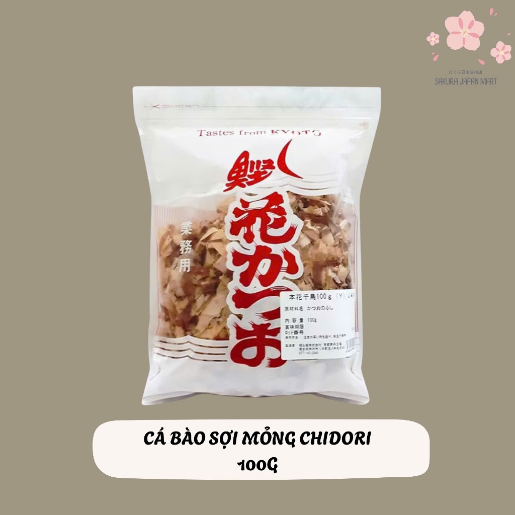 Cá bào sợi mỏng Chidori {FUKUSHIMA KATSUO} - 100g