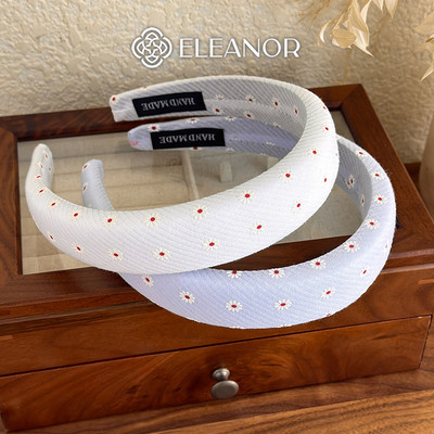 Băng đô cài tóc nữ Eleanor Accessories phối hoa nhí phụ kiện tóc bờm tóc tiểu thư 11721