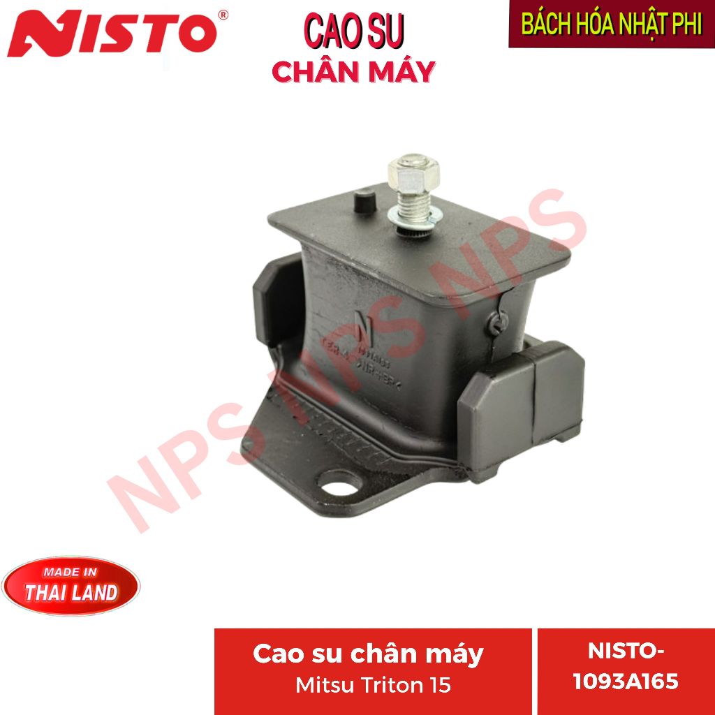 Cao su chân máy LH Mitsu Triton 16-25/Pajero Sport /Montero Sport 17-25 (KL/KK) máy dầu (Nisto Thái)