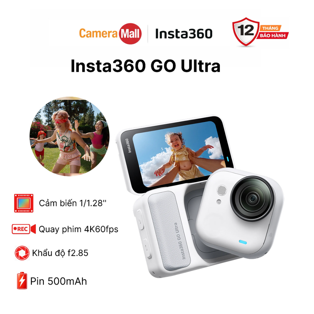 Insta360 GO Ultra Standard Bundle / Insta360 GO Ultra Creator Bundle | Chính Hãng Bảo Hành 12 Tháng