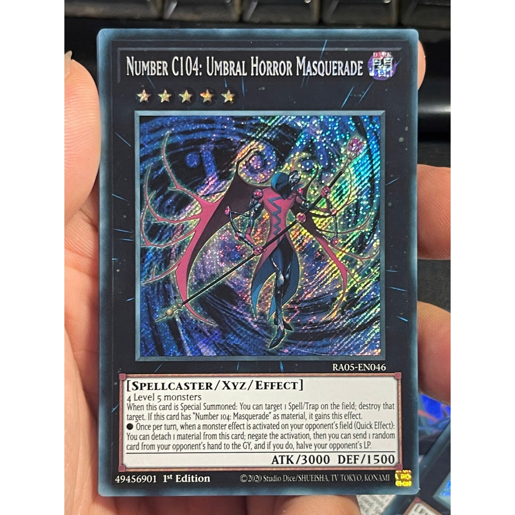 [KW2 Yugioh] [EN-UK] Thẻ RA05-EN046 Number C104: Umbral Horror Masquerade