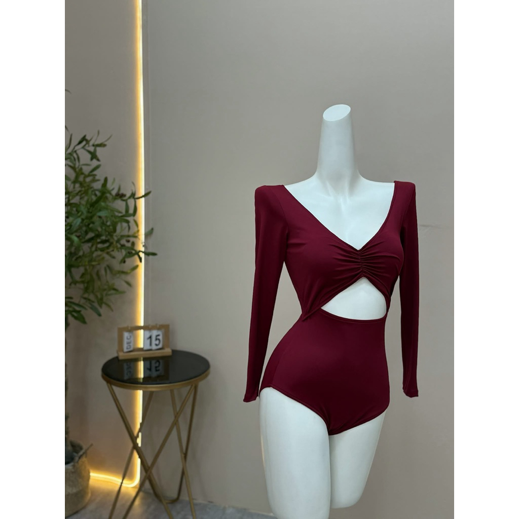 MỘC BIKINI • CÓ SẴN • VIDEO QUAY TẠI SHOP  • Set bơi dài tay chun ngực dành cho nữ hè 2026 | BigBuy360 - bigbuy360.vn