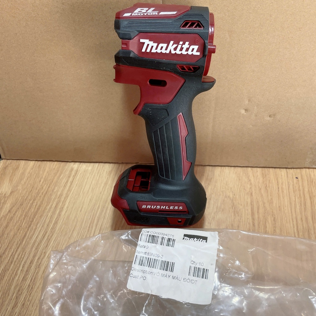 Vỏ máy vặn vít DTD171 màu đỏ Makita