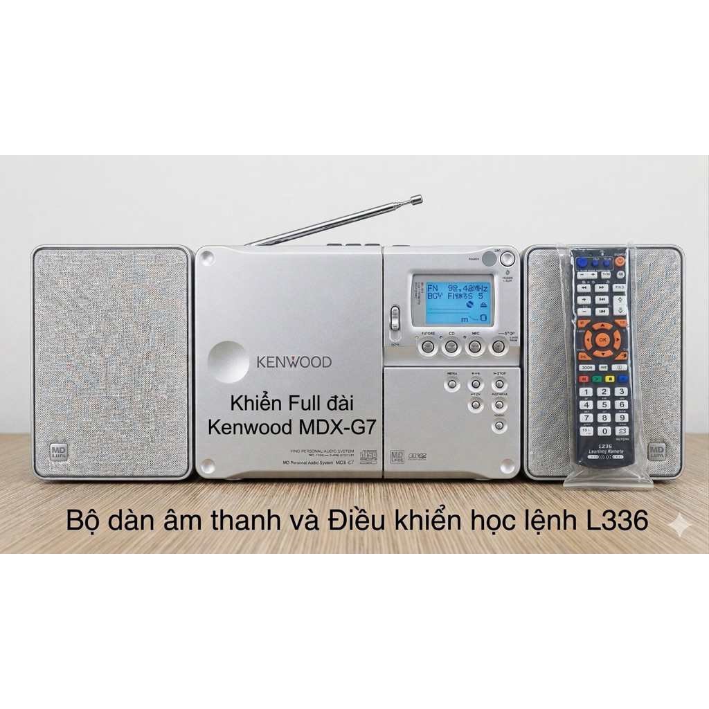 Khiển đài KENWOOD MDX-L1/MDX-J3, MDX-E3/MDX-G3/MDX-G7