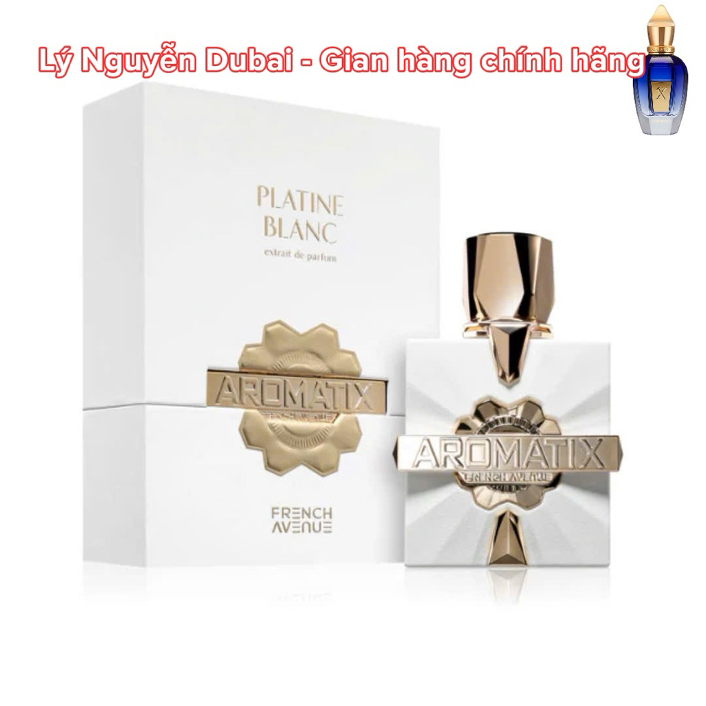 [Chai Full 100ml Chính Hãng] Nước hoa Dubai French Avenue Aromatix Platine Blanc