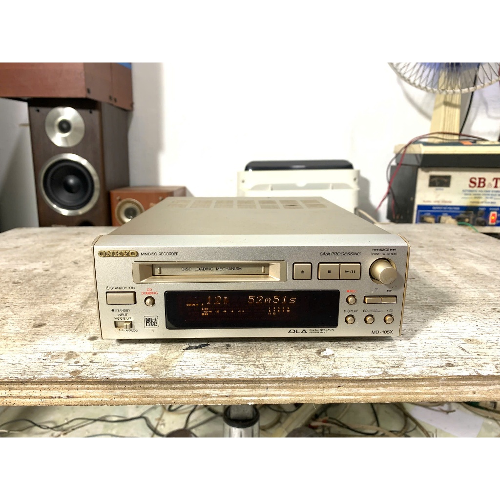 Bán Thớt MD Onkyo  MD - 105X hát rất tốt giải mã 24bis có mồi cực hay