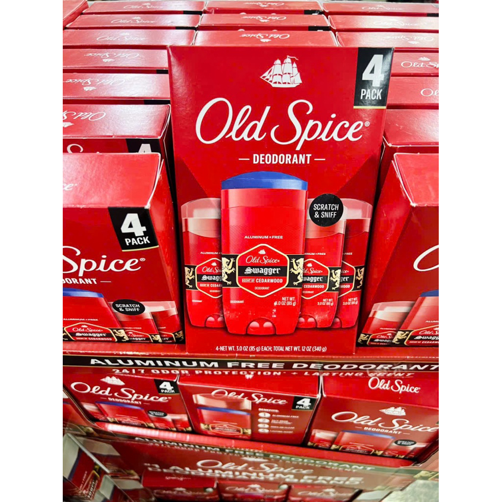 Lăn khử mùi Old Spice Swagger Cedarwood 85g Của Mỹ.