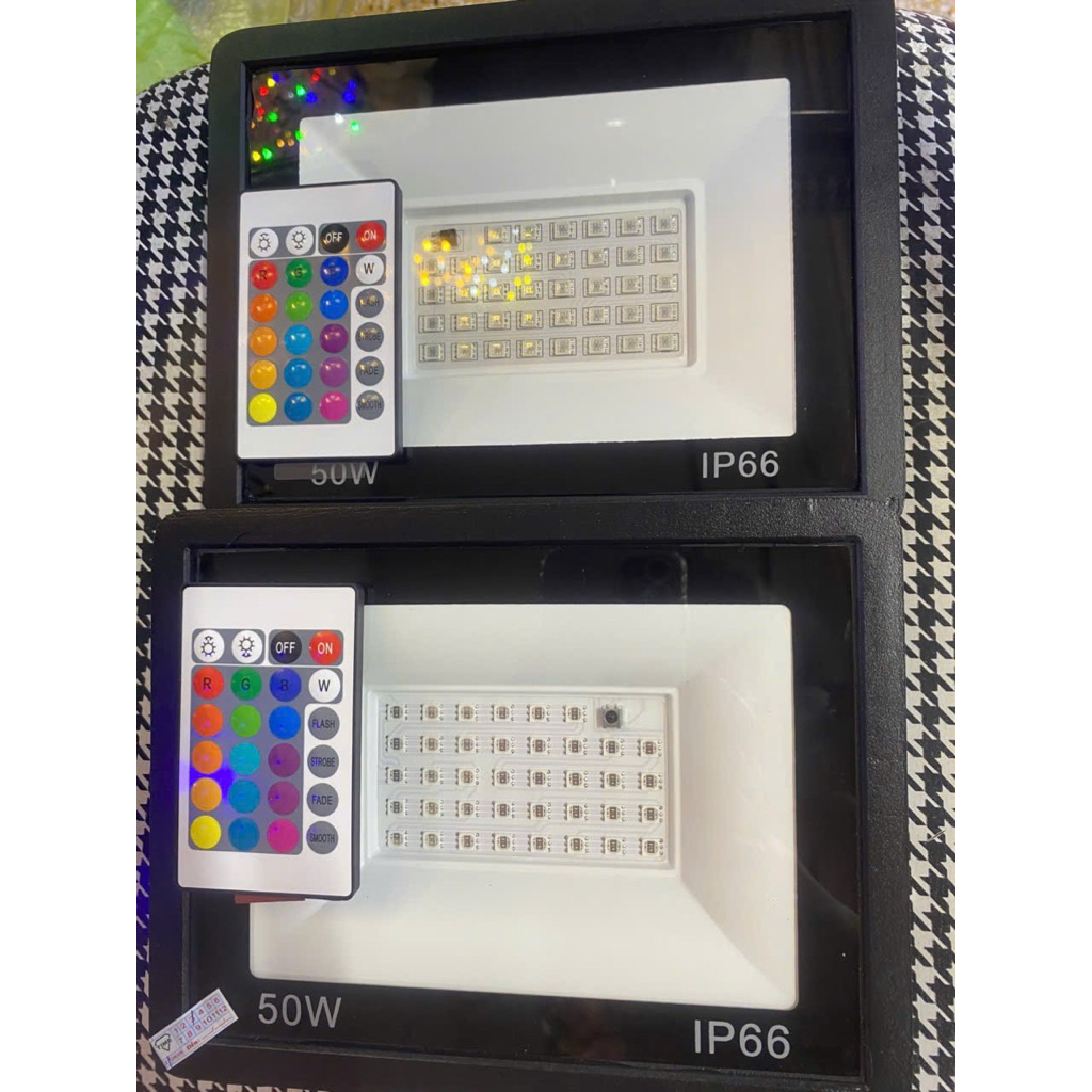Đèn chớp led ( RGB)50,100w chống nước ip66