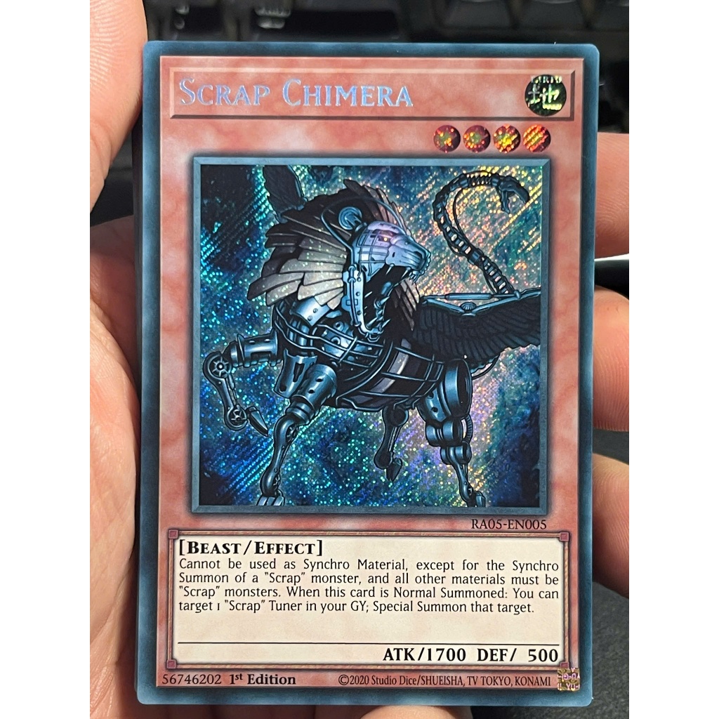 [KW2 Yugioh] [EN-UK] Thẻ RA05-EN005 Scrap Chimera