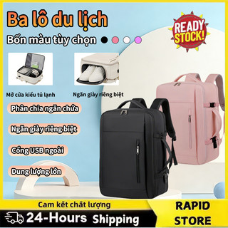 Mở rộng không thấm nước chất lượng cao kích thước lớn du lịch cao cấp ba lô với nhiều ngăn tiện ích và tủ giày thông min