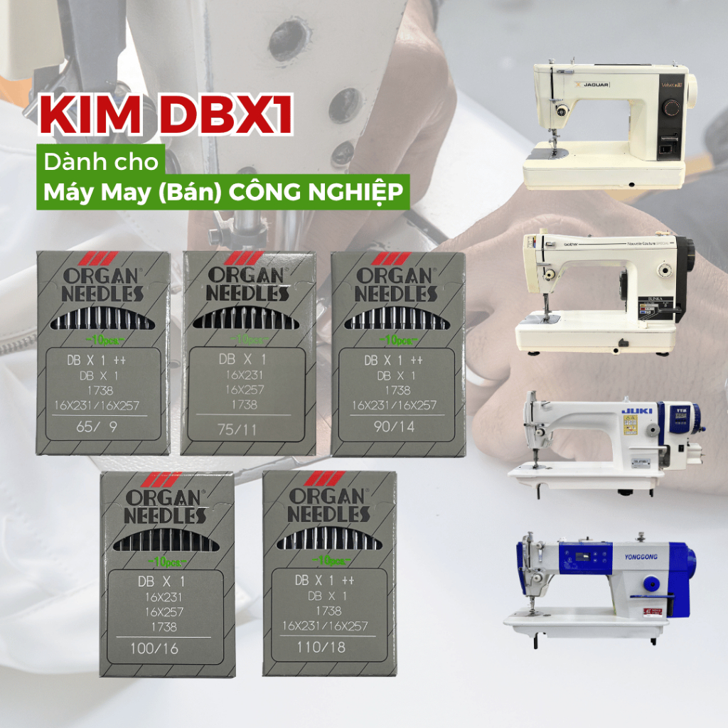 Kim Máy May Công Nghiệp và Bán Công Nghiệp