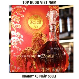 Brandy XO Pháp Soleil 700ml [Chính Hãng] [Top Rượu VN][Có Hộp Túi]