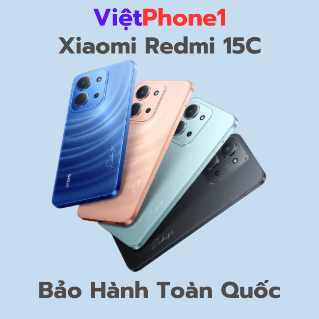Điện thoại xiaomi Redmi 15C MediaTek Helio G81-Ultra