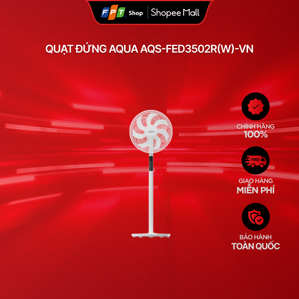 Quạt đứng AQUA AQS-FED3502R(W)-VN