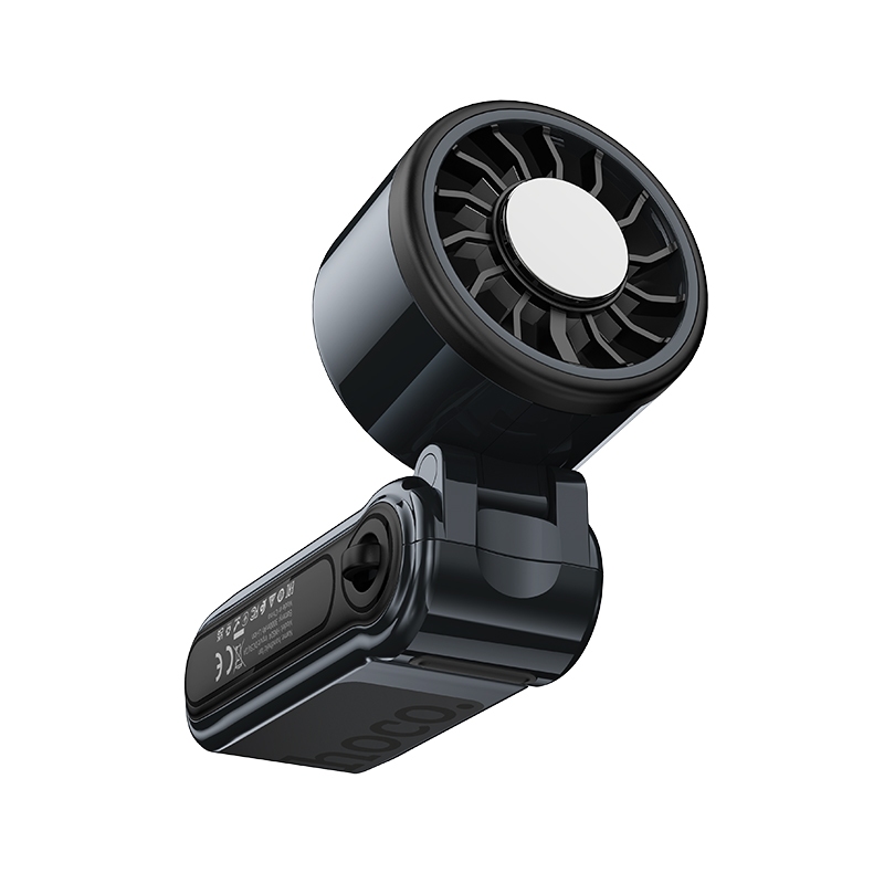 Quạt mini sò lạnh cầm tay HOCO HX604, quạt tích điện gập gọn 3 chế độ siêu mát gập gọn pin 3000mAh | BigBuy360 - bigbuy360.vn