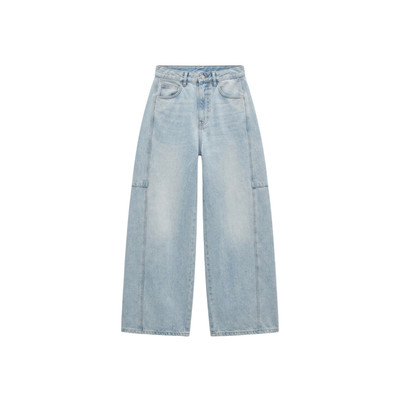 TUBYCATU Quần Jeans Ống Rộng Form Suông Daily Loose Xanh Wash