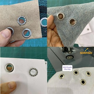 Túi Khuyên Dập Lỗ Bạt Thép Cao Cấp 6mm 10mm 12mm 16mm Dùng Cho Bạt, Da, Vải, Lưới Bền Chắc, Không Gỉ