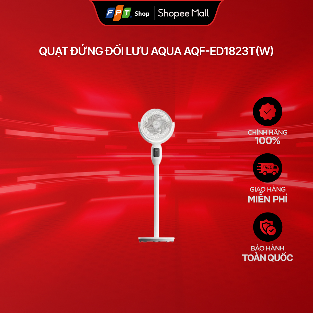 [Chỉ GH tận nơi] Quạt đứng đối lưu AQUA AQF-ED1823T(W)
