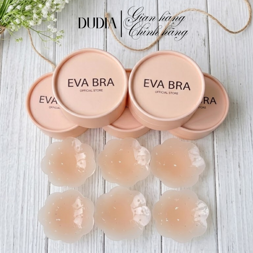 Set 2 Hộp (6 Cặp) Mếng Dán Ngực Silicon DUDIA [P20 P02-2]