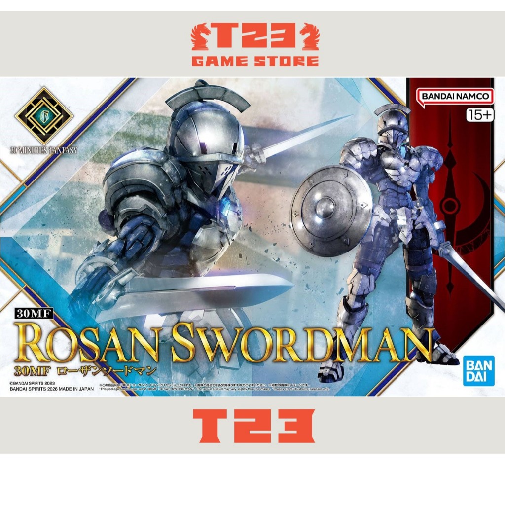 Mô Hình Lắp Ráp 30MF ROSAN SWORDMAN - MÔ HÌNH 30 MINUTES FANTASY CHÍNH HÃNG BANDAI