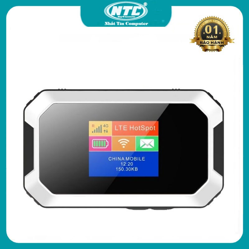 Phát wifi từ sim 3G/4G OLAX MT80 pin 3000mah hỗ trợ công nghệ Wi-Fi 6 - vừa sạc vừa dùng (đen)