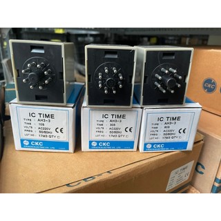 Rơle thời gian CKC AH3-3 ( Bao đế)
