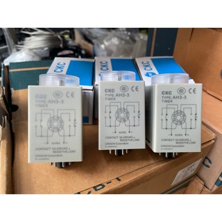 Rơle thời gian CKC AH3-3 ( Bao đế)