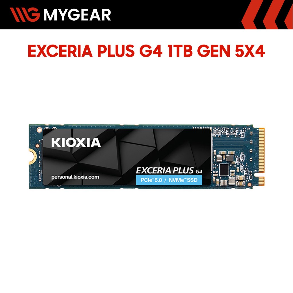 Ổ cứng SSD KIOXIA EXCERIA PLUS G4 1TB PCIe Gen5 x4 NVMe M.2 2280